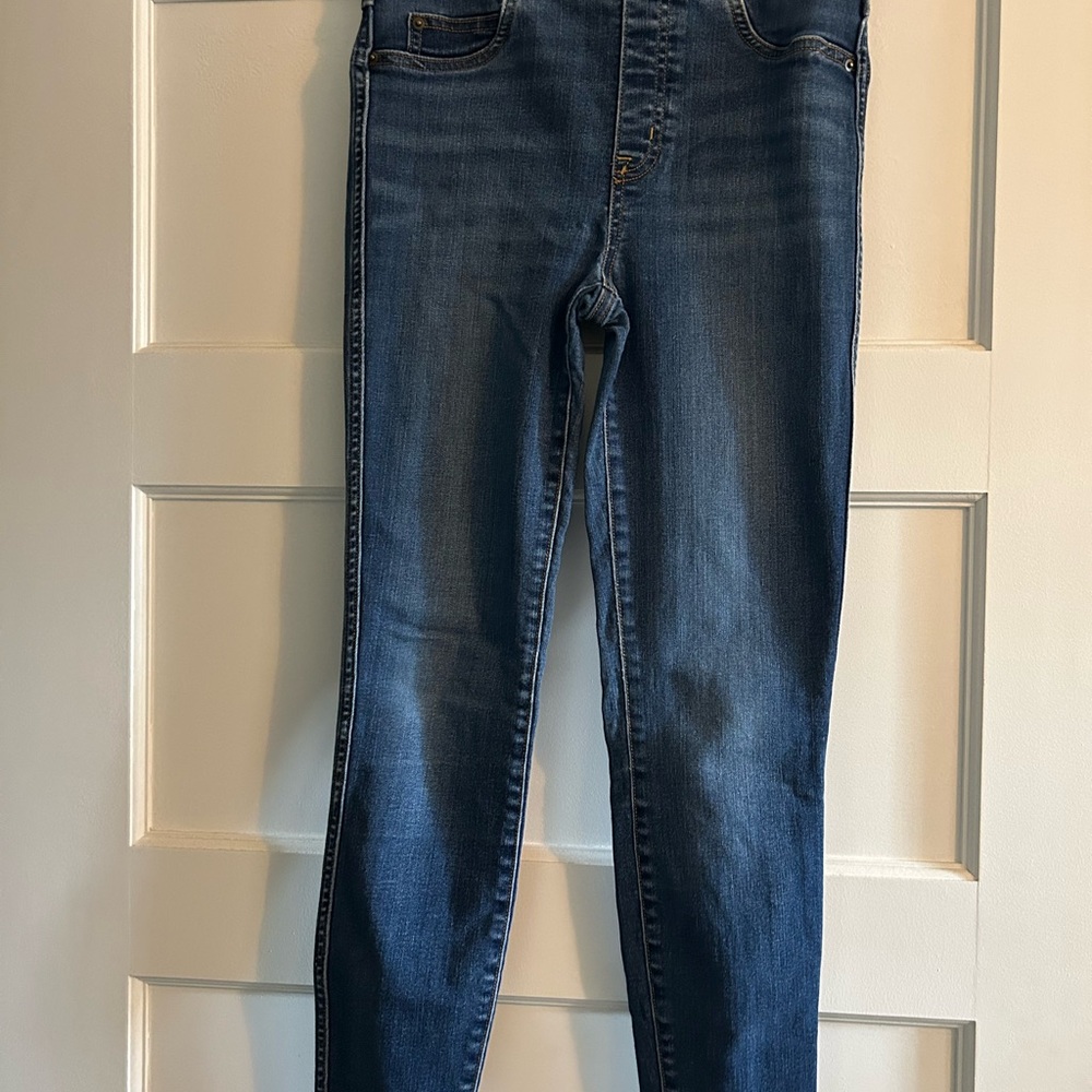 SPANX Women's Skinny Jeans in Deep Blue